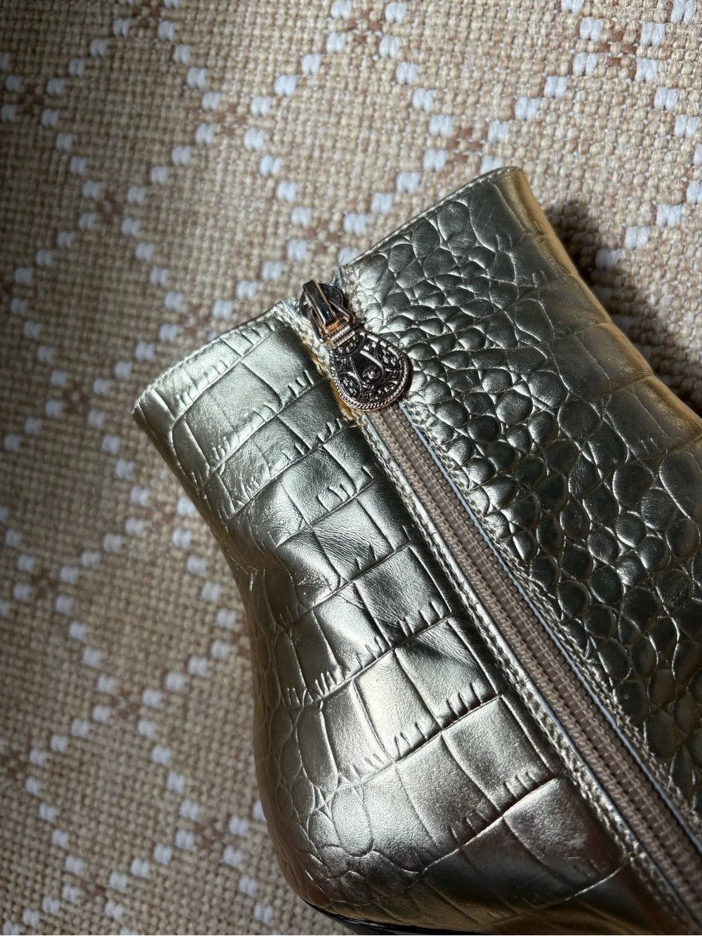 Chanel look alike boots toe shaft silhouette